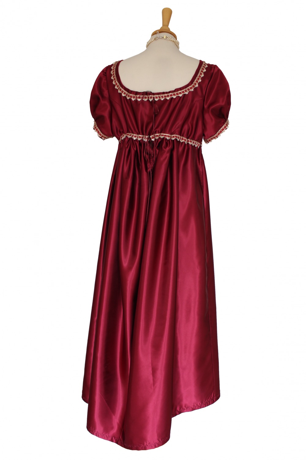 Ladies 18th 19th Regency Jane Austen Petite Costume Evening Ball Gown Size 14 - 16 Image